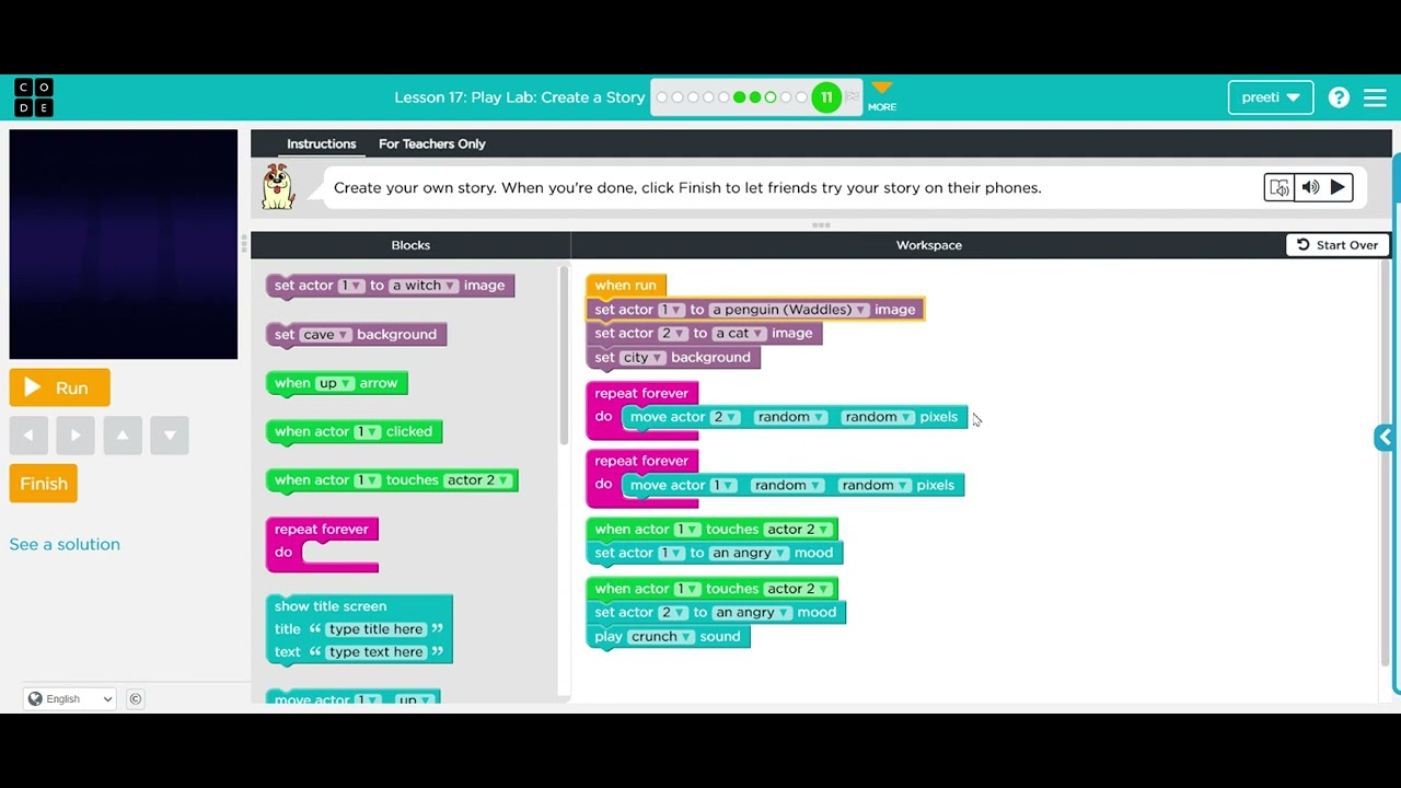what are Events? simple activity coding for kids. class 2 - YouTube