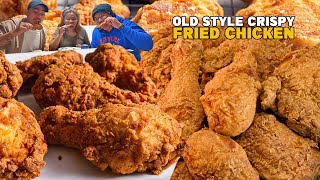 OLD STYLE Crispy Tender and Juicy FRIED CHICKEN
