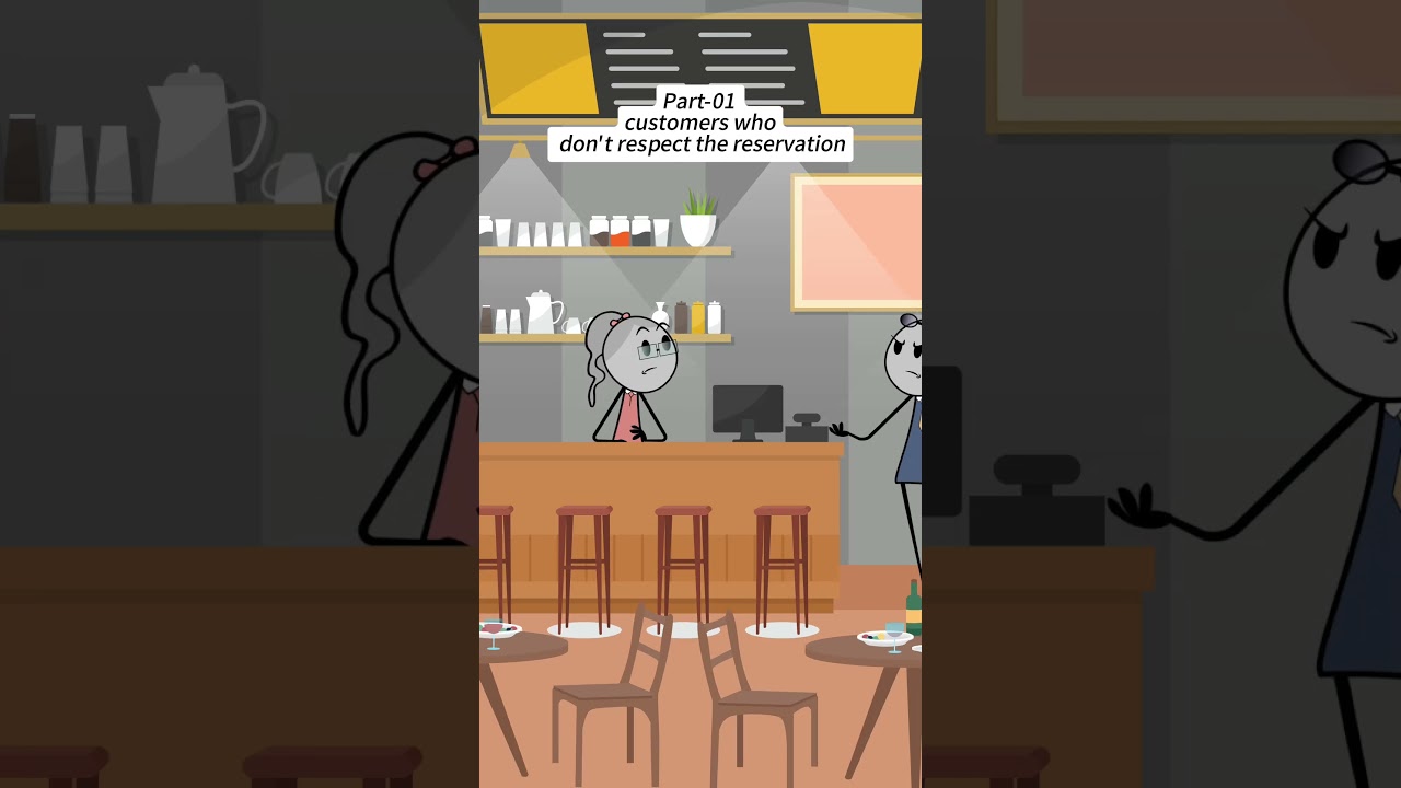 PT-01 Customers who don't respect the reservation. #animation #work #worklife