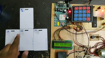 RFID & GSM BASED BANK LOCKER SYSTEM with OTP ACCESSING