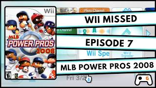 Wii Missed - MLB Power Pros 2008 (Episode 7) - YouTube