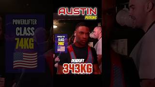 Austin Perkins 343Kg - Deadlift For The Win - Elite Powerlifter
