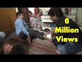 Amazing Chiropractor In India Fixing Ankle Sprains (Traditional Bone-Settler In Indian Village)