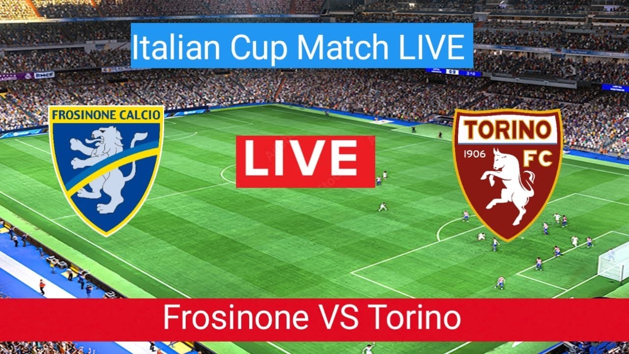 Frosinone VS Torino Partita di calcio in diretta oggi | Partita di