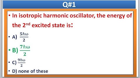 QUANTUM MECHANICS MCQ