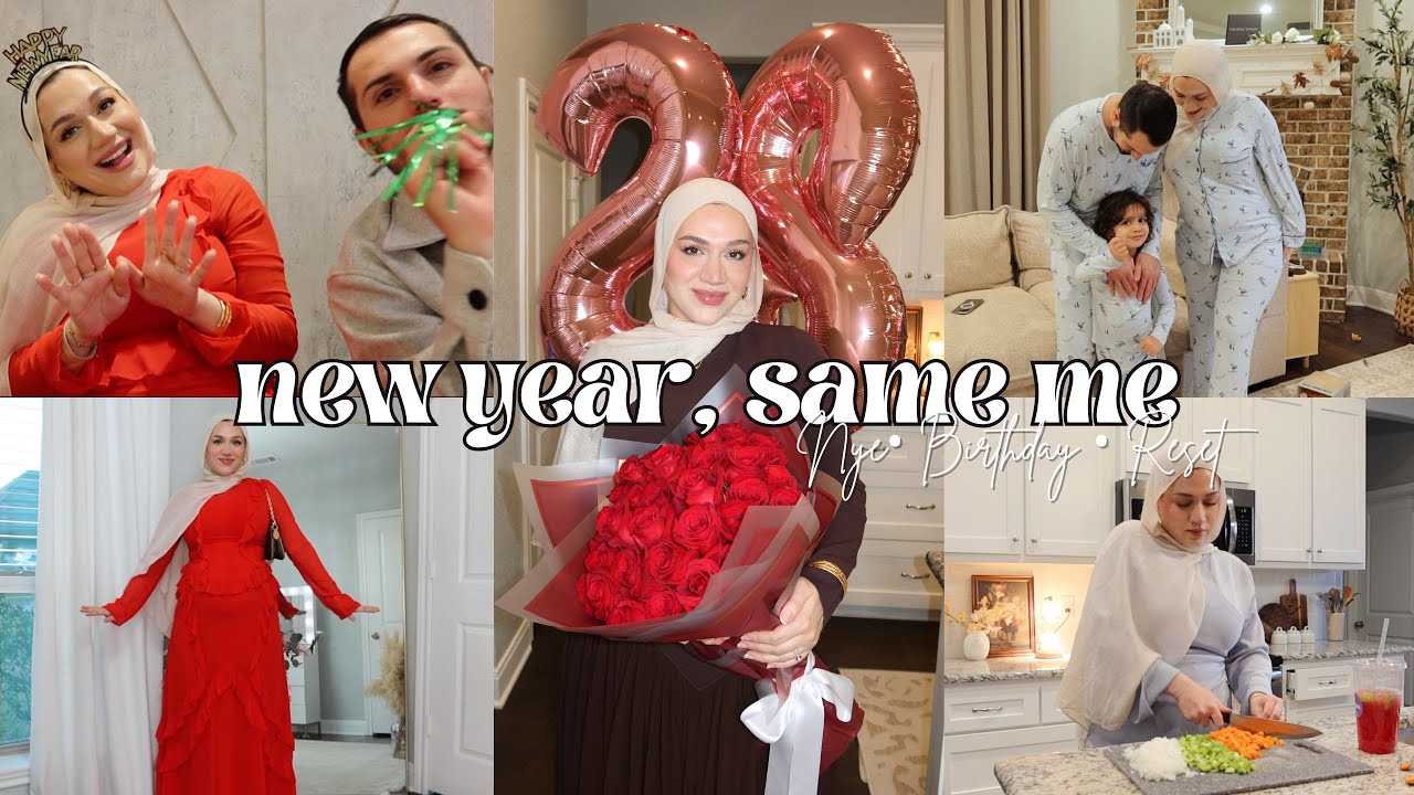 Cozy New Year Reset | NYE Reflections, A Pregnant Evening at Home, + My Birthday