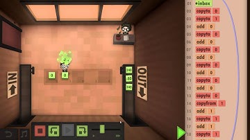 Human Resources Machine - Tetracontiplier (not an efficient solution)