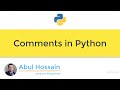 Python: How to comment in Python? | Python full course | Python for beginners | Python tutorial