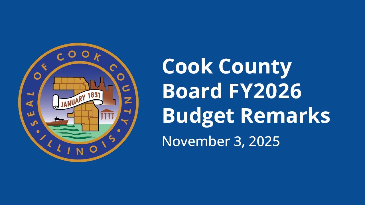 Cook County Board FY2026 Budget Remarks