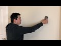 Finding Studs In A Wall (Using a cheap electronic stud finder)