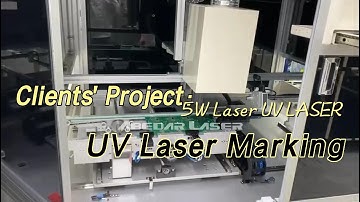 PCB Marking with 5W UV Laser Engraver | Automated QR Code Laser Engraving System