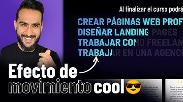 Anima tu Texto Como un PRO | Efectos de movimiento con Elementor y Wordpress