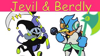 Friday Night Funkin: Jevil & Berdly Sings God Eater