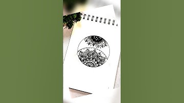 Mandala therapy ✨💫moon mandala 🌙🌙🌙#shorts #shortsfeed #mandala #drawing #painting