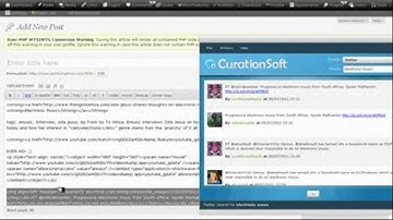 Curationsoftware easy to use and fast.