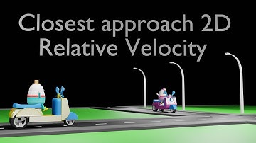 Closest approach in 2D |Relative Motion | Class 11 |  IIT JEE | NEET | Physics
