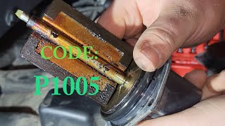 Code P1005 Fix/Repair Manifold Tuning Valve Control Performance Dodge Journey DIY Check Engine Light