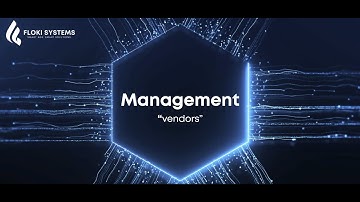 Floki Accounting System – Management | Vendors