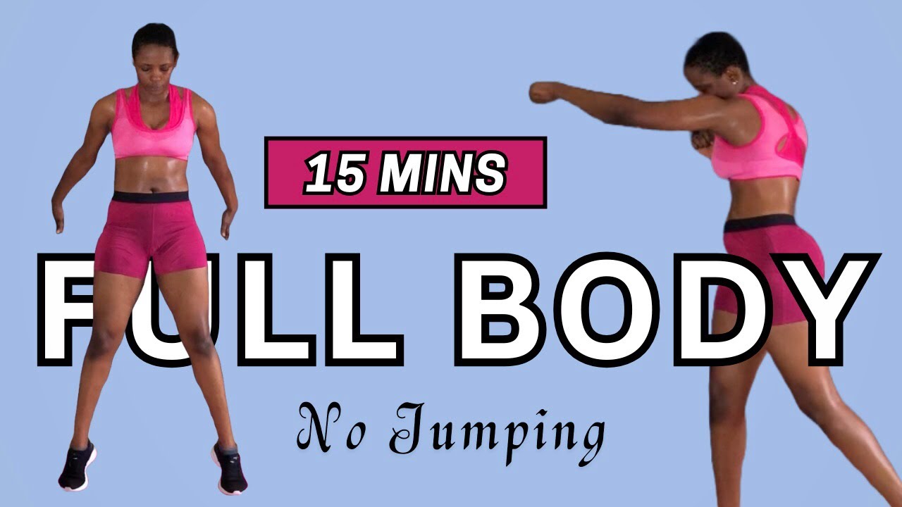 No Equipment Full Body FAT BURN Workout | 15mins| No Jumping