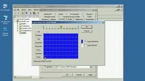Windows Server 2003 - Active Directory Users and Computer Ma