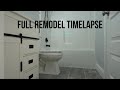 Small Bathroom Remodel - Timelapse DIY