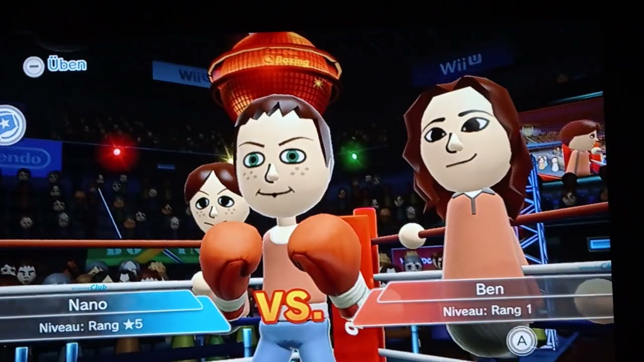 Wii Sports Boxing Finale Match