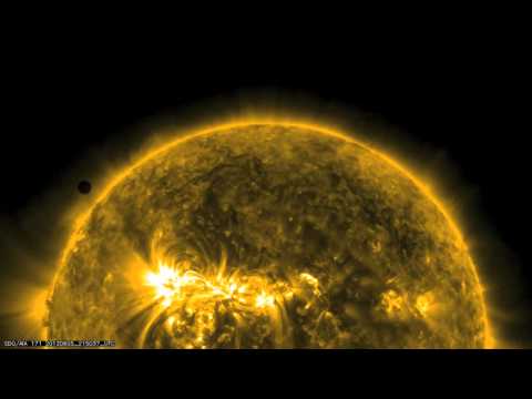 NASA SDO - The Venus Transit