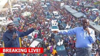 LIVE! GACHAGUA, KALONZO&amp; OPPOSITION STORMS KITUI TO POPULARISE WANTAM SLOGAN AFTER FAILED MAANDAMANO