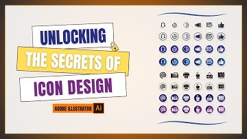 Ultimate Guide to Icon Design in Adobe Illustrator | Flat & Modern Icons Tutorial