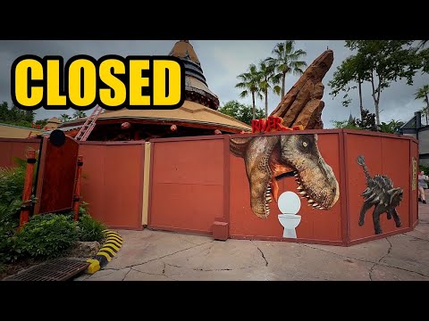 ISLANDS OF ADVENTURE IS CHANGING FAST! Poseidon’s Fury GONE + Jurassic Park Construction