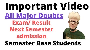 Most Important Video for All SOL Semester mode Students | Exam Result| Ameeninfo