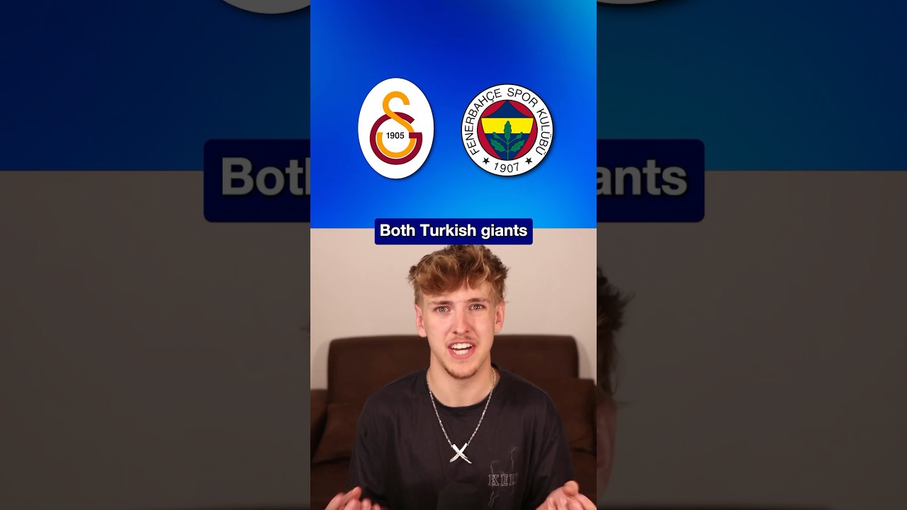 Galatasaray or Fenerbahçe? 🇹🇷⚽️
