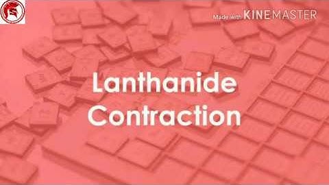 INNER TRANSITION ELEMENTS Part 1