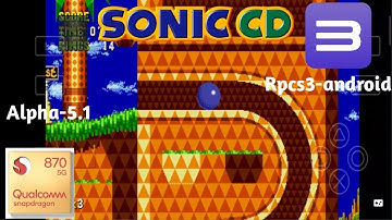 Sonic CD in Rpcs3-android (Alpha-5.1)