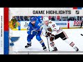 Blackhawks @ Blues 1/21 | NHL Highlights 2023