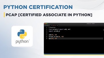 Python Certification l PCAP Certified Associate in Python
