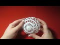 Елочный шар крючком_Christmas ball crochet #Елочныйшар  #Елочныйшаркрючком  #Christmasballcrochet