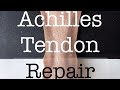 Felt surgery   open achilles tendon repair