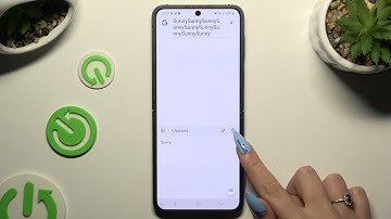 How to Activate Keyboard Clipboard on SAMSUNG Galaxy Z Flip 6