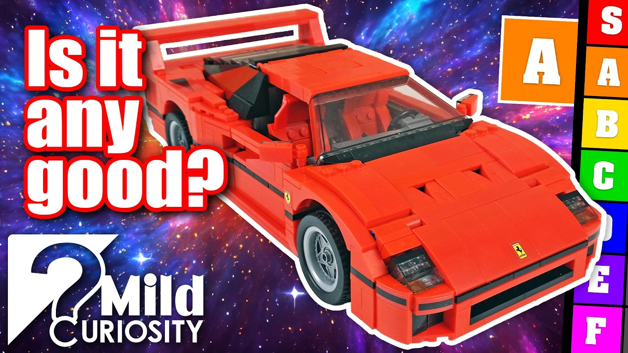Fake LEGO Ferrari F40 from AliExpress - Is it good? - YouTube