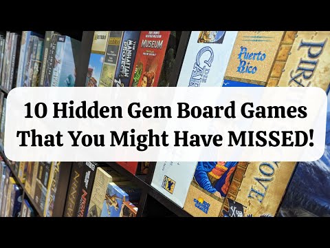 Hidden Gem Board Games