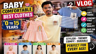 Best Comfortable Baby Clothes 👶🔥 0–15 Years Full Collection | Soft & Stylish Kids Wear Vlog screenshot 4