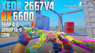 Xeon 2667 V4 + RX 6600 CS2 | 960p 4:3 &amp; 1080p 16:9 | Low