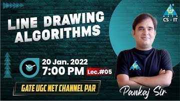 #05 Line Drawing Algorithms | By Pankaj Mishra Sir