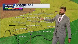 Few Showers Tuesday Before Mid-Week Severe Threats