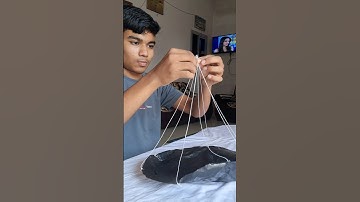 MINI Parachute Making Tutorial 🪂 #shorts