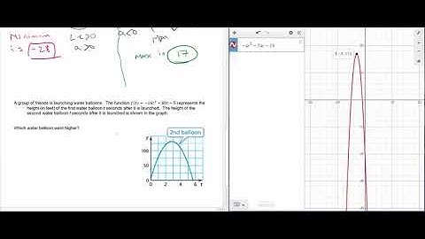 Graphing Quadratics in Standard Form, part 2