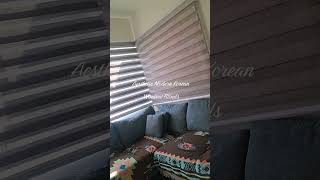 Aesthetic Korean-style window blinds #KoreanBlinds #HomeDecor #AestheticHome #Modern #WindowBlind