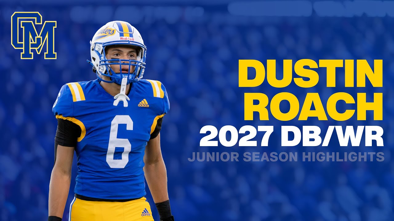 Dustin Roach - Junior Season Highlights - YouTube