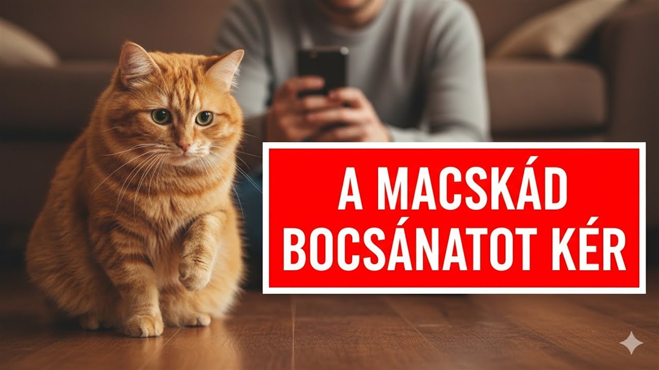 Bocsánatot kér tőled a macskád, de te észre sem veszed? 🙀 A bocsánatkérés 7 titkos jele.